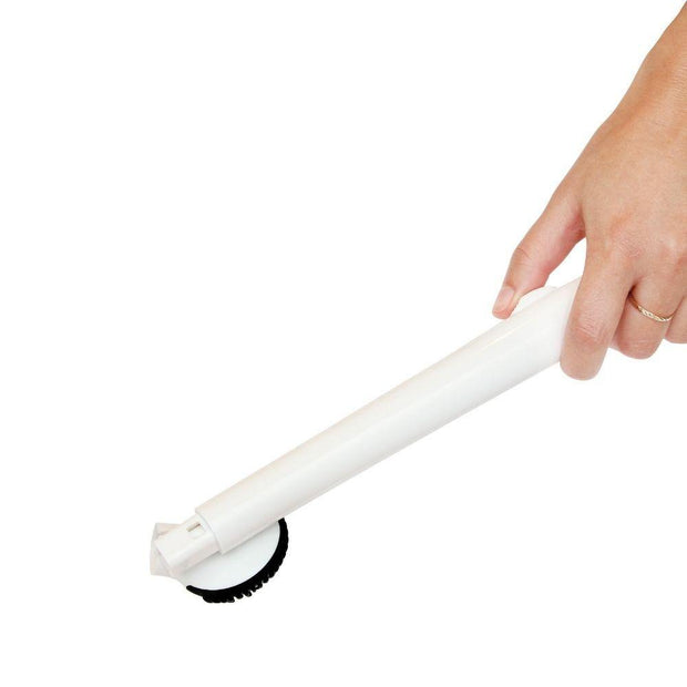 FlushBrush® With Floor Stand - White - Flush Brush